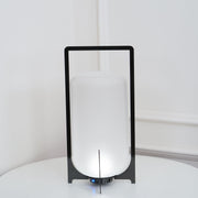 Black Twilight Lantern Table Lamp-DWHOME