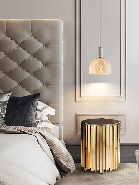 Blair Alabaster Pendant Light-DWHOME