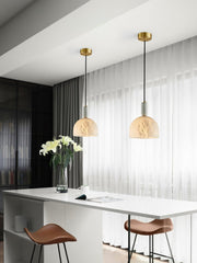 Blair Alabaster Pendant Light-DWHOME