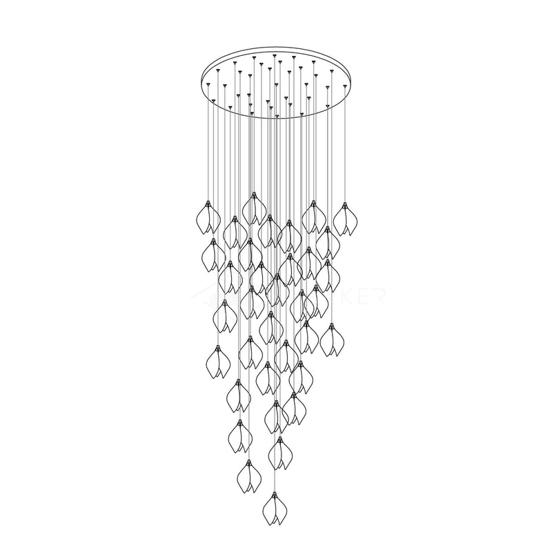 Celeste Flora Pendant Light-DWHOME