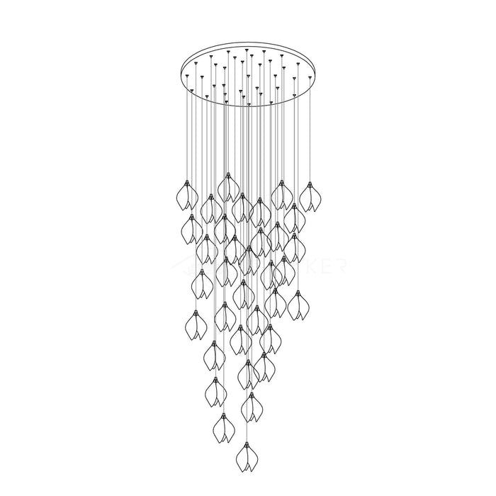 Celeste Flora Pendant Light-DWHOME