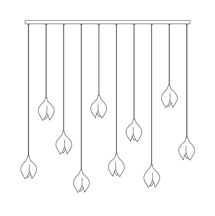 Celeste Flora Pendant Light-DWHOME
