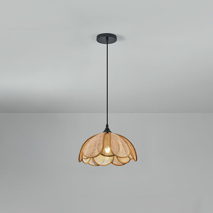 Bloom Rattan Pendant Lamp-DWHOME