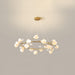 Porcelain Magnolia Chandelier-DWHOME
