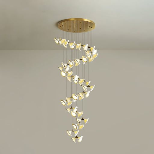 Blossom Double Horn Chandelier-DWHOME