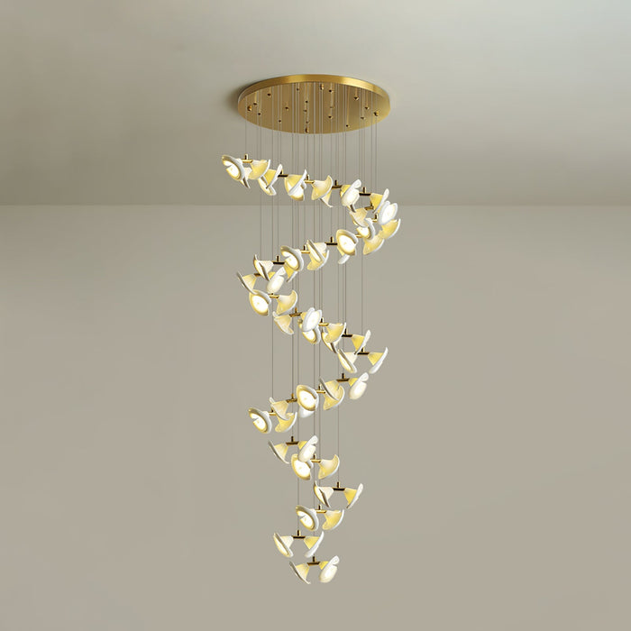 Blossom Double Horn Chandelier-DWHOME