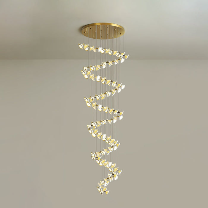 Blossom Double Horn Chandelier-DWHOME