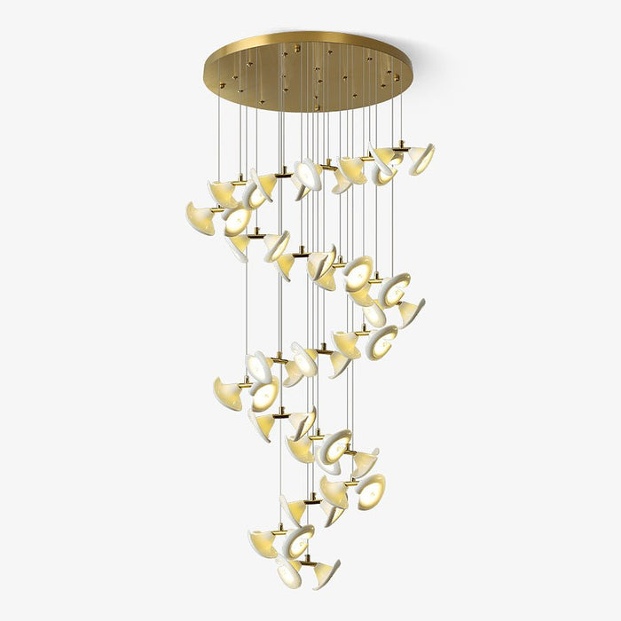Blossom Double Horn Chandelier-DWHOME