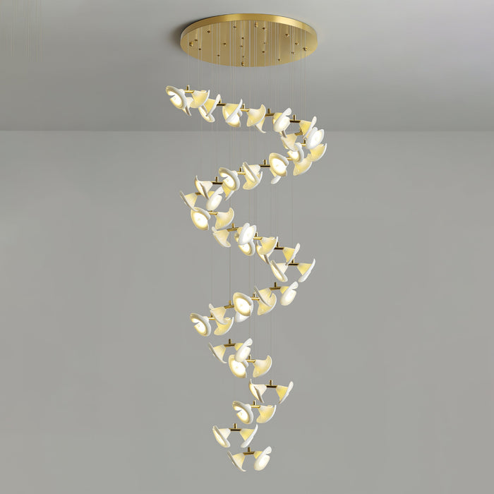 Blossom Double Horn Chandelier-DWHOME
