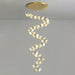 Blossom Double Horn Chandelier-DWHOME