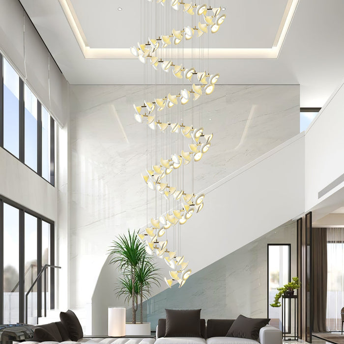 Blossom Double Horn Chandelier-DWHOME