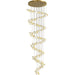 Blossom Double Horn Chandelier-DWHOME