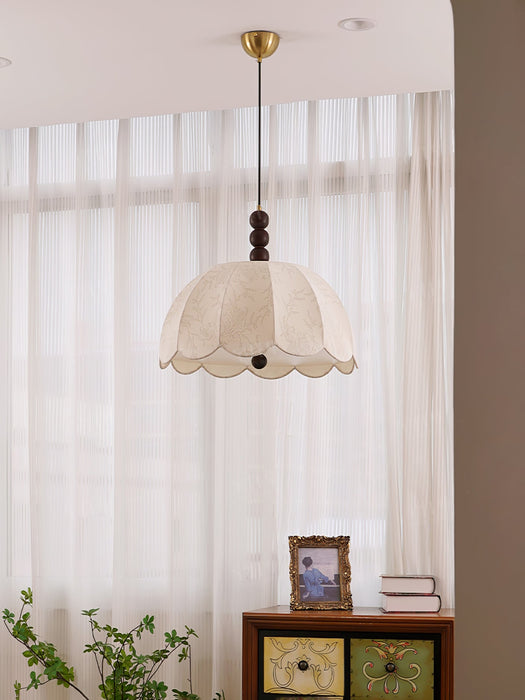 Blossom Fabric Pendant Light.