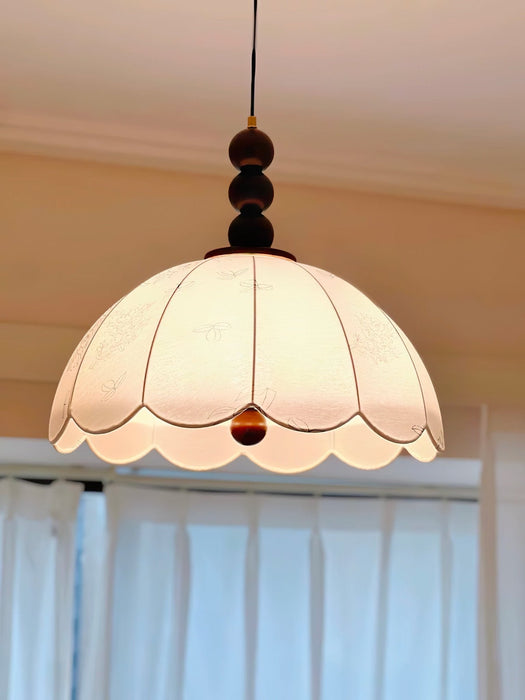 Blossom Fabric Pendant Light.