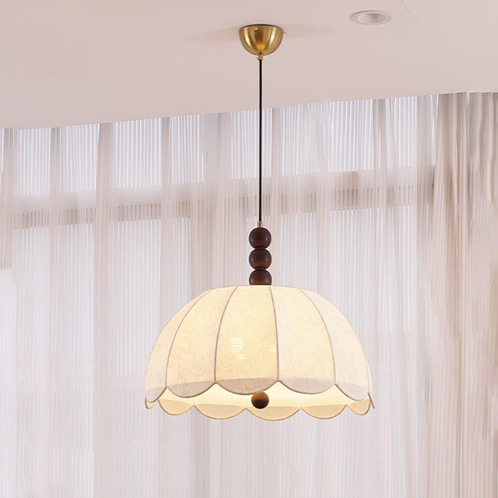 Pendentif Luminaire en Tissu Blossom - DWHOME