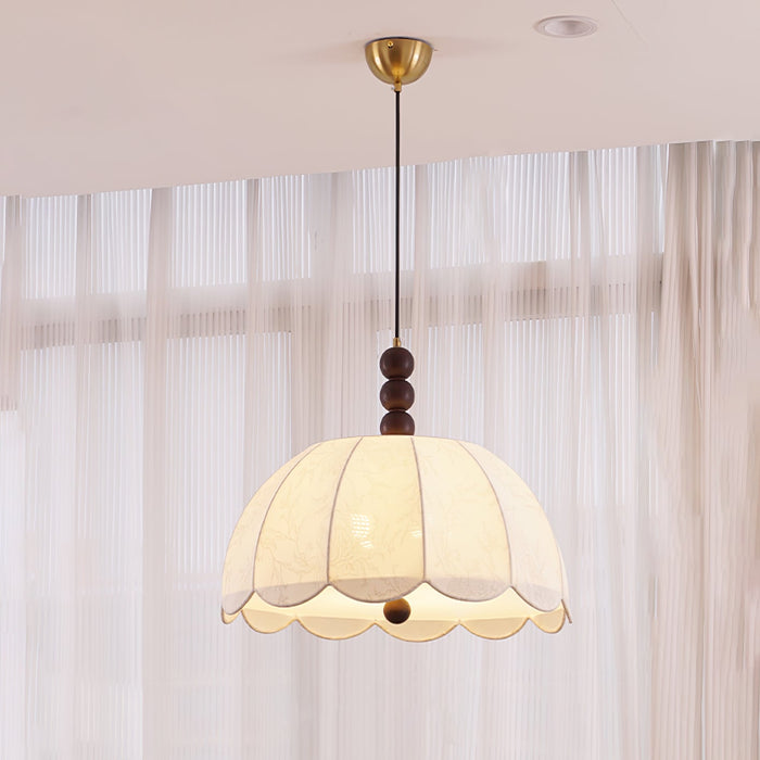 Blossom Fabric Pendant Light.