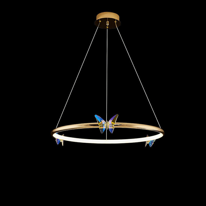 Blue Butterfly Chandelier - DWHOME