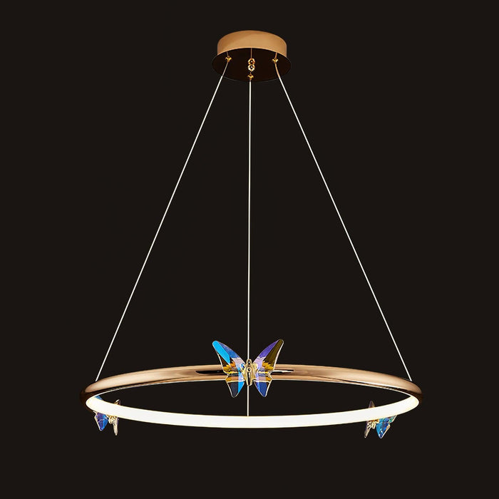 Blue Butterfly Chandelier - DWHOME