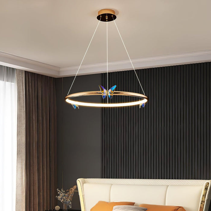 Blue Butterfly Chandelier - DWHOME