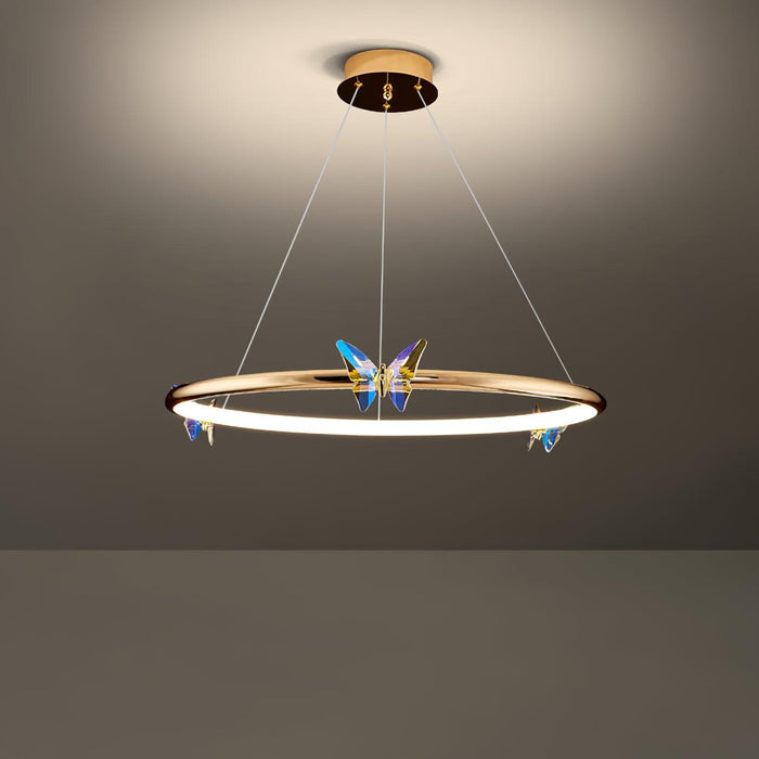 Blue Butterfly Chandelier - DWHOME