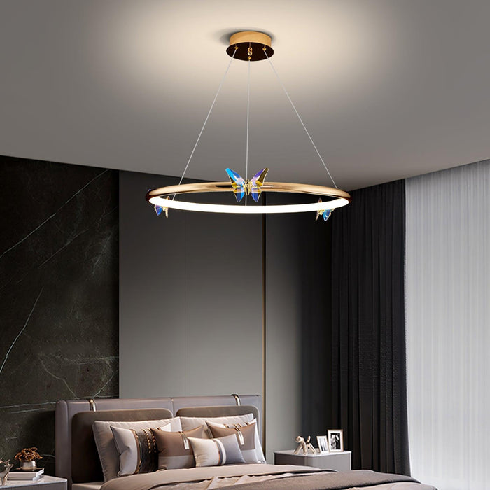 Blue Butterfly Chandelier - DWHOME