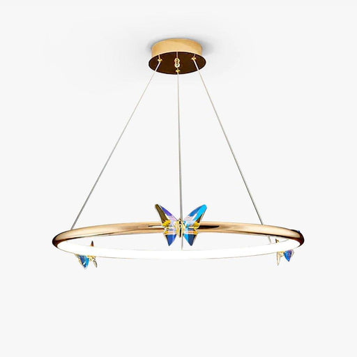 Blue Butterfly Chandelier - DWHOME