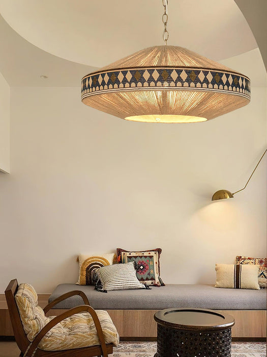 Bohemian Fringe Pendant Lamp-DWHOME