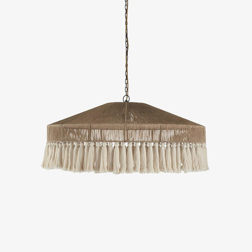 Bohemian Fringe Pendant Lamp.