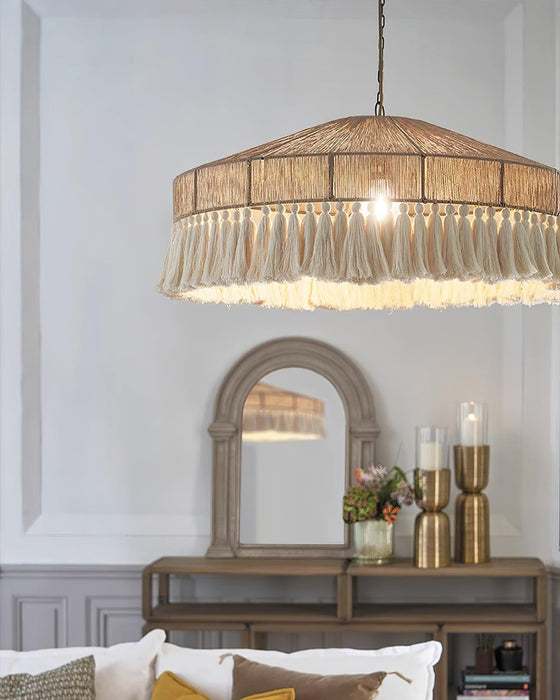 Bohemian Fringe Pendant Lamp-DWHOME