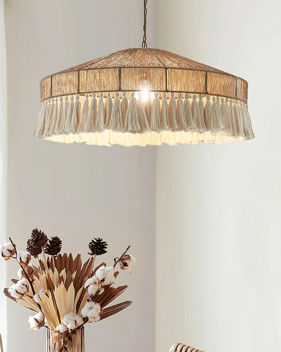 Bohemian Fringe Pendant Lamp-DWHOME