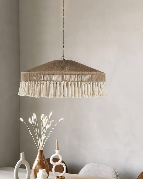 Bohemian Fringe Pendant Lamp-DWHOME