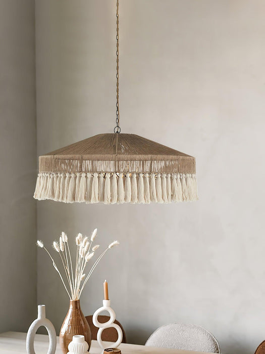 Bohemian Fringe Pendant Lamp-DWHOME