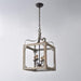 Boho Rustic Cube Chandelier - DWHOME