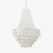 Boho Shell Tiered Chandelier.