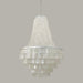 Boho Shell Tiered Chandelier.