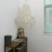 Boho Shell Tiered Chandelier-DWHOME