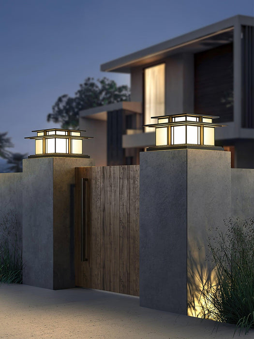 Boilyn Pillar Solar Outdoor Light-DWHOME
