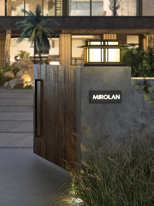 Boilyn Pillar Outdoor Light-DWHOME