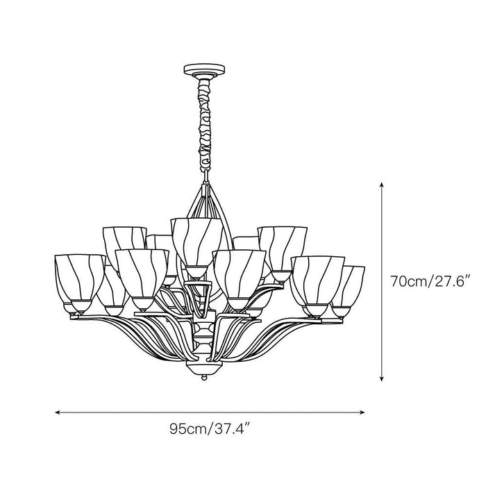Bolla Chandelier-DWHOME