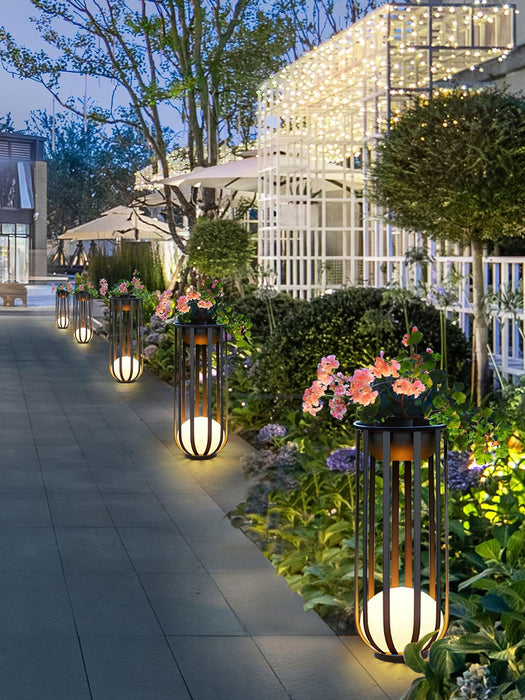 Bols Garden Solar Outdoor Lamp-DWHOME