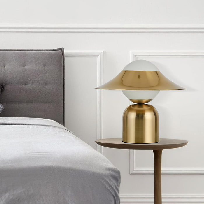 Bonbon Disc Table Lamp-DWHOME