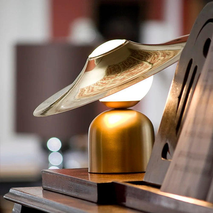 Bonbon Disc Table Lamp-DWHOME