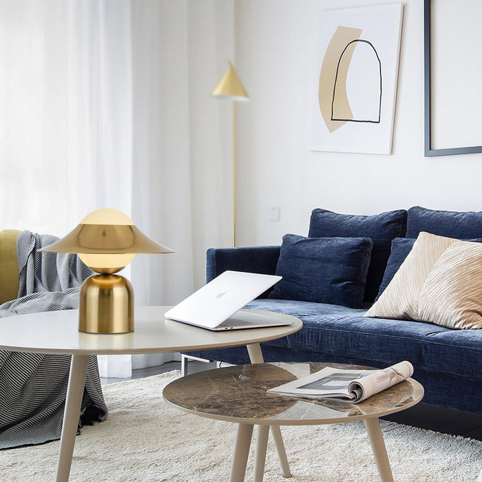 Bonbon Disc Table Lamp-DWHOME