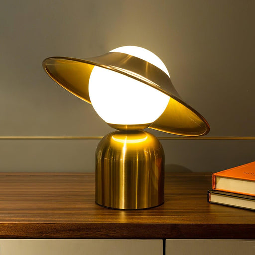 Bonbon Disc Table Lamp-DWHOME