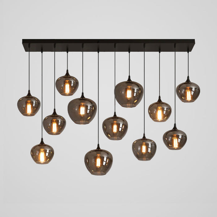 Bottle Glass Pendant Light