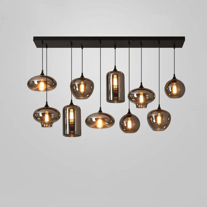 Bottle Glass Pendant Light-DWHOME