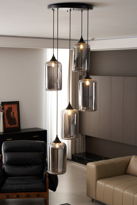 Bottle Pendant Light-DWHOME