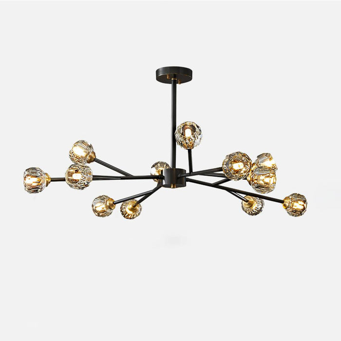 Crystal Ball Round Cluster Chandelier - Vakkerlight