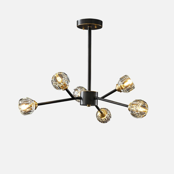 Crystal Ball Round Cluster Chandelier - Vakkerlight