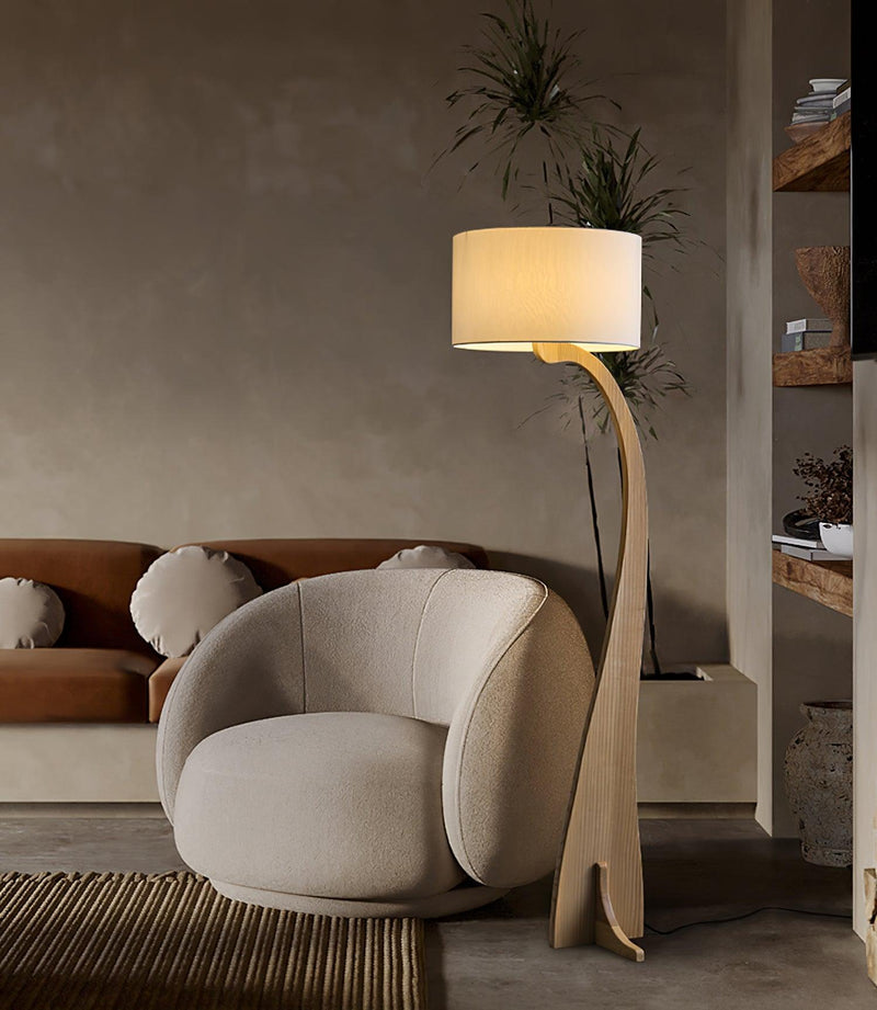 Bow Curve Floor Lamp-DWHOME